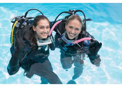 What are the benefits of scuba diving?